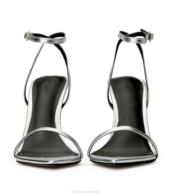 Stöckelschuhe| de Tony Bianco Frauen Myra-Heels Silbernappa metallic 462463